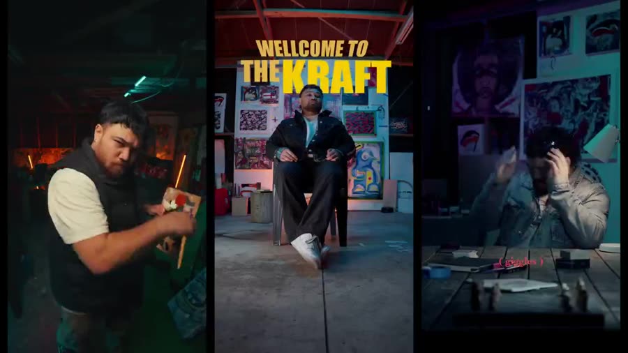 Inside the Kraft shed